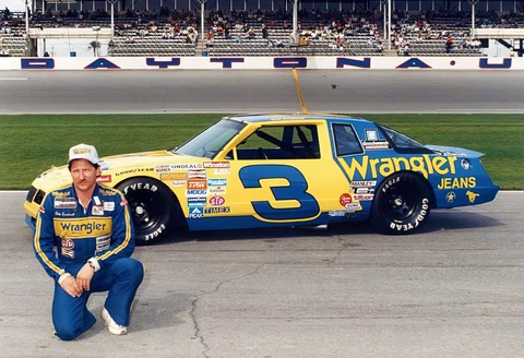 Dale Earnhardt Sr. Wrangler NASCAR 13x19 Poster Gloss Photo Print 05E Cover