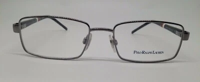 Polo Ralph Lauren PH 1114 Gunmetal 9002 Metal Eyeglasses Frame 55-17-135 New RX - Изображение 1 из 4