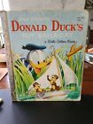Walt Disney's Kaczor Donald's Zabawka Żaglówka 1982 Mała złota książka
