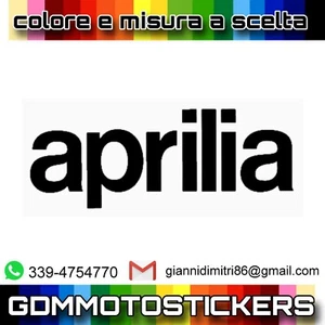 Aufkleber PRESPATIATO Replica Aprilia - Bild 1 von 20