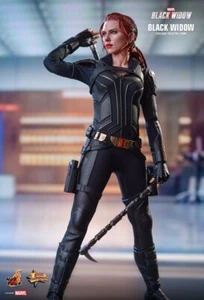 Hot Toys MMS603 Black Widow Collectible Action Figurine 1/6 Black Widow (Black S - Imagen 1 de 16