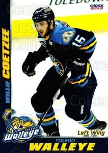 2012-13 Toledo Walleye #9 Willie Coetzee - Picture 1 of 1