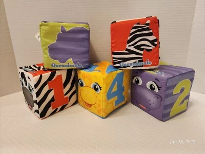 Juego de 5 bloques de juego suave Garanimals 2010 para bebé niño pequeño Foto 1 de 4