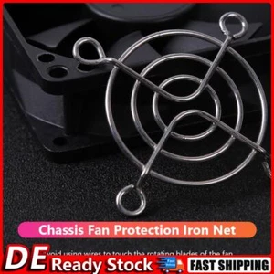 5 Stück PC-Gehäuselüftergitter Computer-Lüfter-Fingerschutz (50 mm) DE - Afbeelding 1 van 7