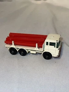 1968 Matchbox Lesney DAF Girder Truck #58 England w/9 Red Girder Bars No Box - Picture 1 of 6