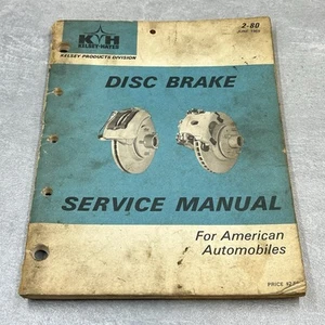 Vintage 1969 Kelsey-Hayes Disc Brake Service Manual Booklet Mechanic - Picture 1 of 8