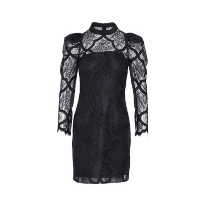 Sandro Paris Women's Dress Size 34 FR / XS Short Lace Dress R20234H - Image 1 of 4