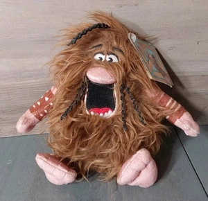 Captain Cave Man Plush 8'' Scoob Hanna Barbara NWT 2020 Warner Bros - Imagen 1 de 3
