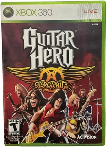 Guitar Hero: Aerosmith (Microsoft Xbox 360) Good Condition With Box and Manual!! - Picture 1 of 3