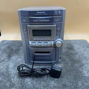 *TAPE FAULTY, CD WORKS* Panasonic SA-PM11 CD Stereo Tape System 5-Disc Changer - Picture 1 of 19