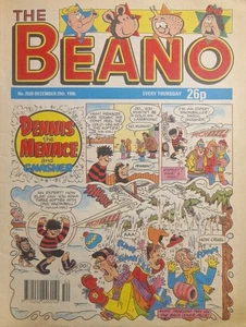Beano Comic - #2528 - December 29th 1990 - Buy 3 or more & Get 15% Discount - Picture 1 of 1