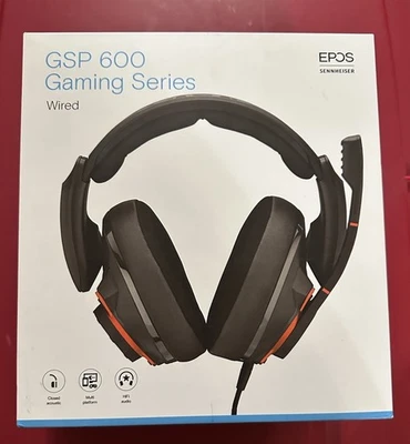 EPOS Sennheiser GSP 600 Wired Closed Acoustic Gaming Headset - Image 1 of 4