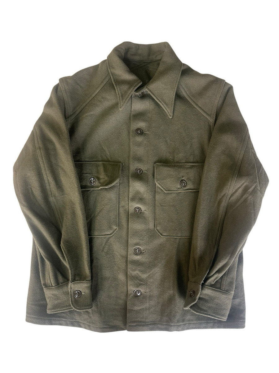 Army Wool Shirt In Original Korean Military Period Items Army Wool Shirt In Original Korean Military Period Items