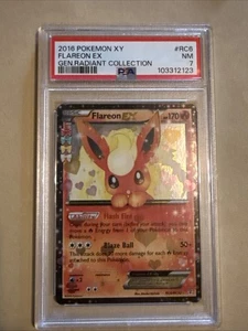 Pokemon PSA 7 Flareon ex Generations Radiant collection RC6/RC32 Englisch (SMC) - Bild 1 von 2