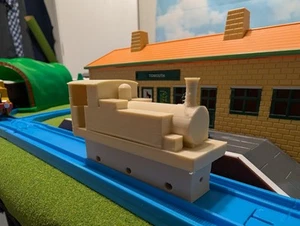 Thomas And Friends Wooden Railway Narrow Gauge "Jim" 3d Printed Wood Pla Custom - Picture 1 of 2