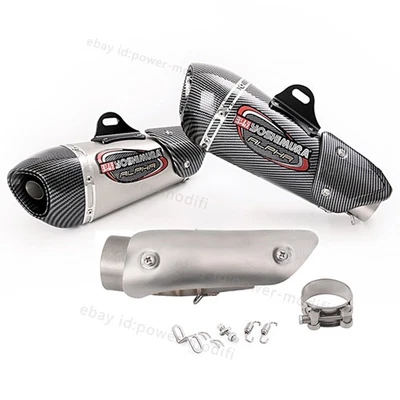 Silenciador de 51 mm con puntas de escape para Suzuki GSXR1000 GSXR1000R 2012-2025 Foto 1 de 4