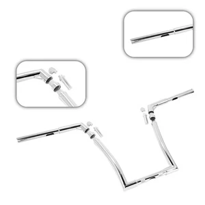 14" Rise Ape Hangers Handlebar For Yamaha Stryker 1300 XVS1300 - Picture 1 of 19