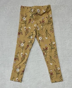 Carter’s Leggings Girl’s 6/6X Floral Gold NWT - Picture 1 of 7