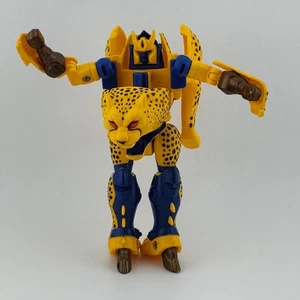 Hasbro Takara Transformers Beast Wars 1995 ghepardo occhi rossi incompleto  - Foto 1 di 14