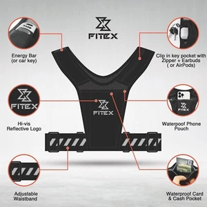 Running Vest Phone Holder by FitEx - Picture 1 of 1