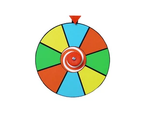 Prize Wheel Dry Erase 6 inch Tabletop Style Spinner - Picture 1 of 4