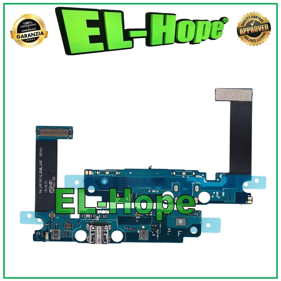 CONNETTORE RICARICA SAMSUNG GALAXY NOTE EDGE SM-N915F MICROFONO DOCK DI CARICA - Immagine 1 di 1