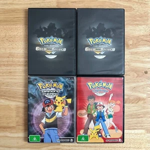POKEMON The Series Gold and Silver + Indigo League + Diamond Pearl DVD lot R4 - Picture 1 of 11