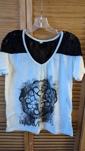 Black Veil Brides Lace Women's Tour Shirt Size XL - Picture 1 of 3