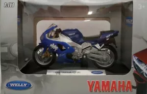1:18 YAMAHA YZF R1 1999 MOTO DA COLLEZIONE IN SCALA MOTO PRESSOFUSA - Foto 1 di 1