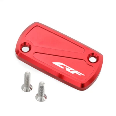 Tapa de depósito de líquido de frenos delantero para HONDA CRF150F/R CRF250R/F/RX CRF450X/L Foto 1 de 4