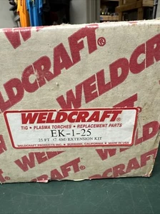 WELDCRAFT EK-1-25 25' WATER COOLED TIG TORCH EXTENSION CABLE SET - Picture 1 of 11