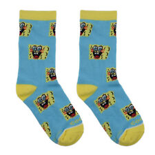 Cool Socks Kid's Novelty Crew Socks, SpongeBob SquarePants, Size 7-10 Years