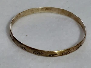 RARE Vintage - Sterling Silver - Bangle Bracelet  - see pictures for markings - Picture 1 of 7