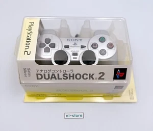 PS2 DUAL SHOCK 2 Controller Silver SCPH-10010 Playstation 2 - New Sealed - Picture 1 of 6