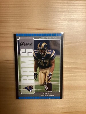 Dante Ridgeway 2005 Bowman RC #202 Please Read - Image 1 of 4