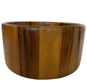LIPPER INTERNATIONAL INSALATIERA LEGNO ACACIA 10"x5" MCM MADE IN THAILAND MARRONE  - Foto 1 di 13