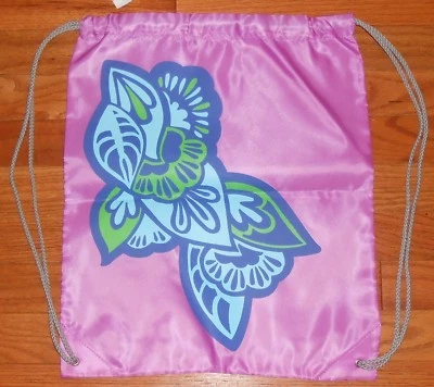 WOMEN'S OLD NAVY MAGENTA BACK PACK CINCH SAK - ONE SIZE - Image 1 of 2