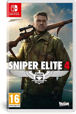 Sniper Elite 4 Italia - Nintendo Switch - NEU OVP - Bild 1 von 4