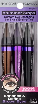 Physicians Formula Shimmer Strips Custom Eye Enhancing Eyeliner Trio, Brown Eyes - Image 1 of 3