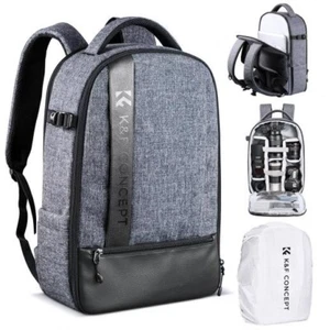 K&F Concept Camera Backpack Large Capacity Waterproof Nylon Bag for DSLR Camera - Picture 1 of 7