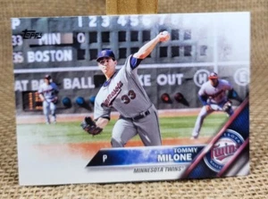 2016 Topps Series 2 Tommy Milone Baseball Card #624 Twins FREE S&H A8 - Picture 1 of 2