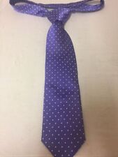 Vintage Men's Neck Tie Marc Philippe 4" Wide 59" Long Retro Purple Silk Formal