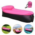 Inflatable Sofa Air Bed Outdoor Sleeping Bag Lounger Chair Mattress Seat 6-Color