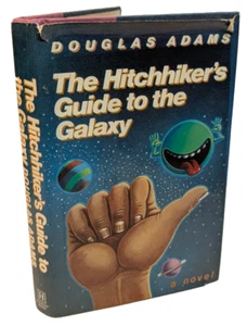 Hitchhiker's Guide to the Galaxy Douglas Adams, US 1st Trade Edition / Printing - Bild 1 von 24