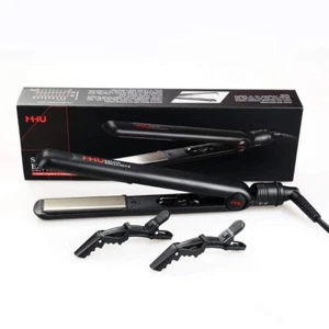 Professional Negative Ion Hair Straightener,Ceramic Flat Iron with 1 Inch Titani - Picture 1 of 9