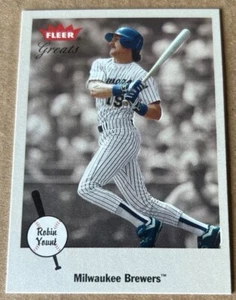 ROBIN YOUNT HOF 2002 FLEER GREATS Card #66 NM-MT Condition - Picture 1 of 2