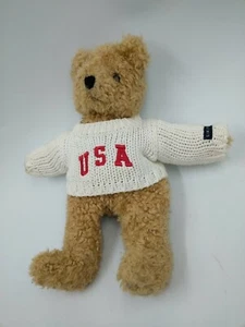 1992 TY USA Bear - Limited Production Knit Sweater - VERY RARE - Vintage 90s - Picture 1 of 9