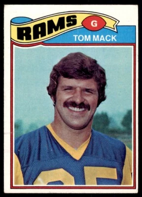 1977 TOPPS TOM MACK LOS ANGELES RAMS #265 - Image 1 of 2
