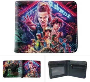 New Stranger Things Bi-fold Card Coin Purse Wallet premium quality - Picture 1 of 1