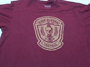 CAMISETA 5.11 FIVE ELEVEN TACTICAL ALWAYS BE READY CALAVERA TALLA MEDIANA DEFECTOS - Imagen 1 de 7